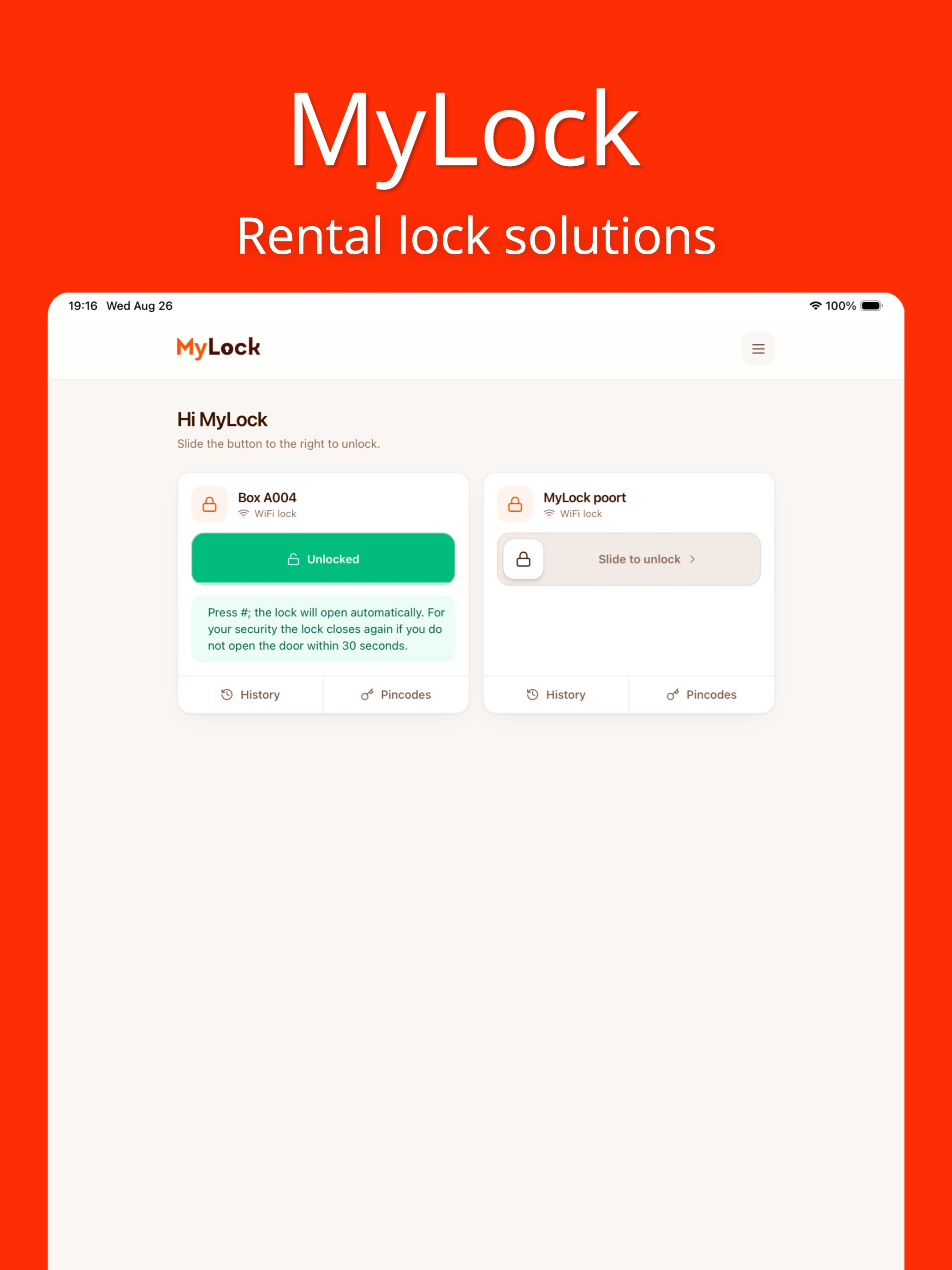 MyLock screenshot 6