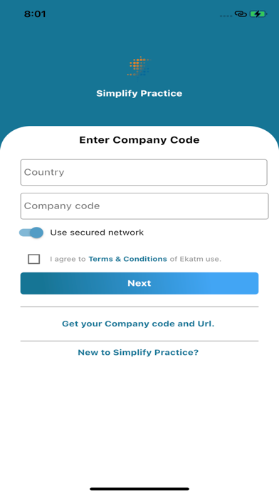 App screenshot