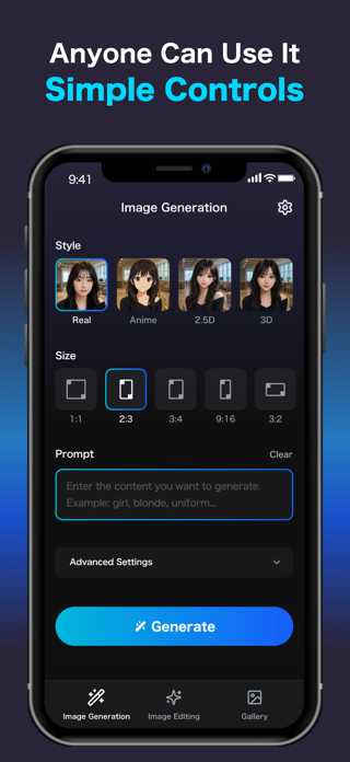 AI Image Generator & Editor ! Screenshot 4 of 4