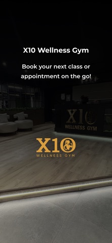 X10 Wellness Gym iPhone screenshot