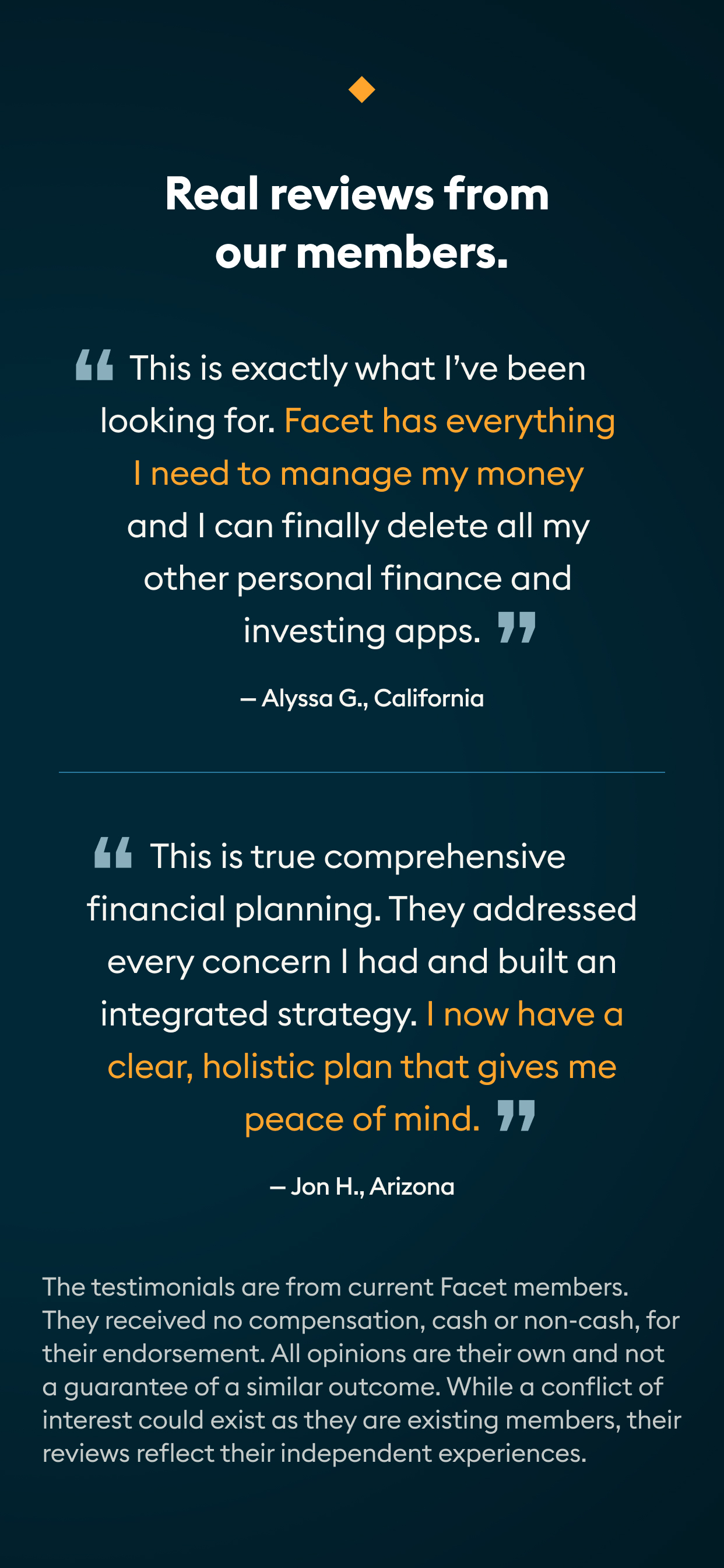 Facet: Financial Planning screenshot 7