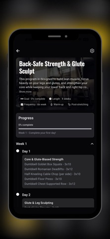 Element 26 Tr[Ai]ner Workout screenshot