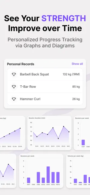 Nouta Gym Workout Tracker screenshot 4