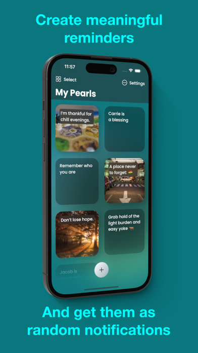 Pearl: Meaningful Reminders Screenshot
