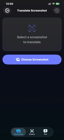 Screen & Camera Translate iPhone screenshot