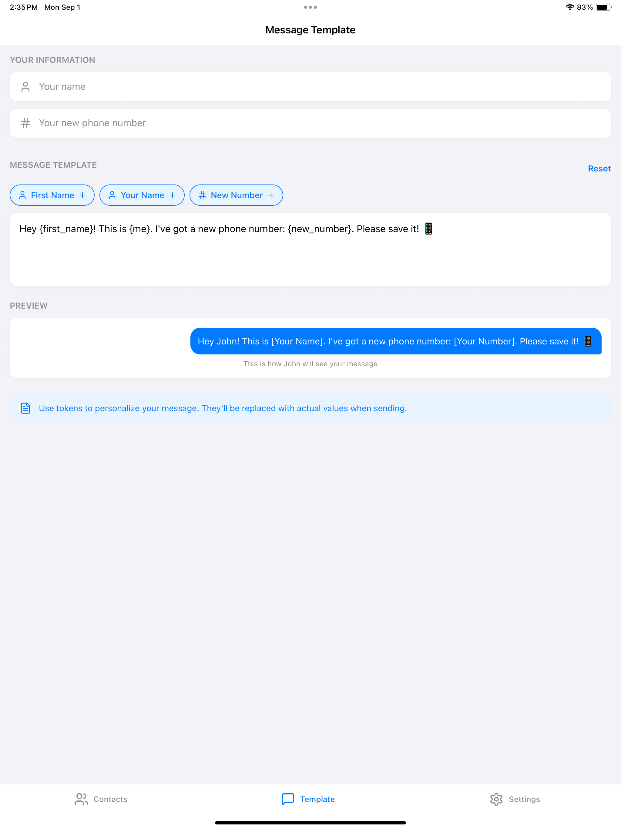 My New Number Notifier screenshot 7