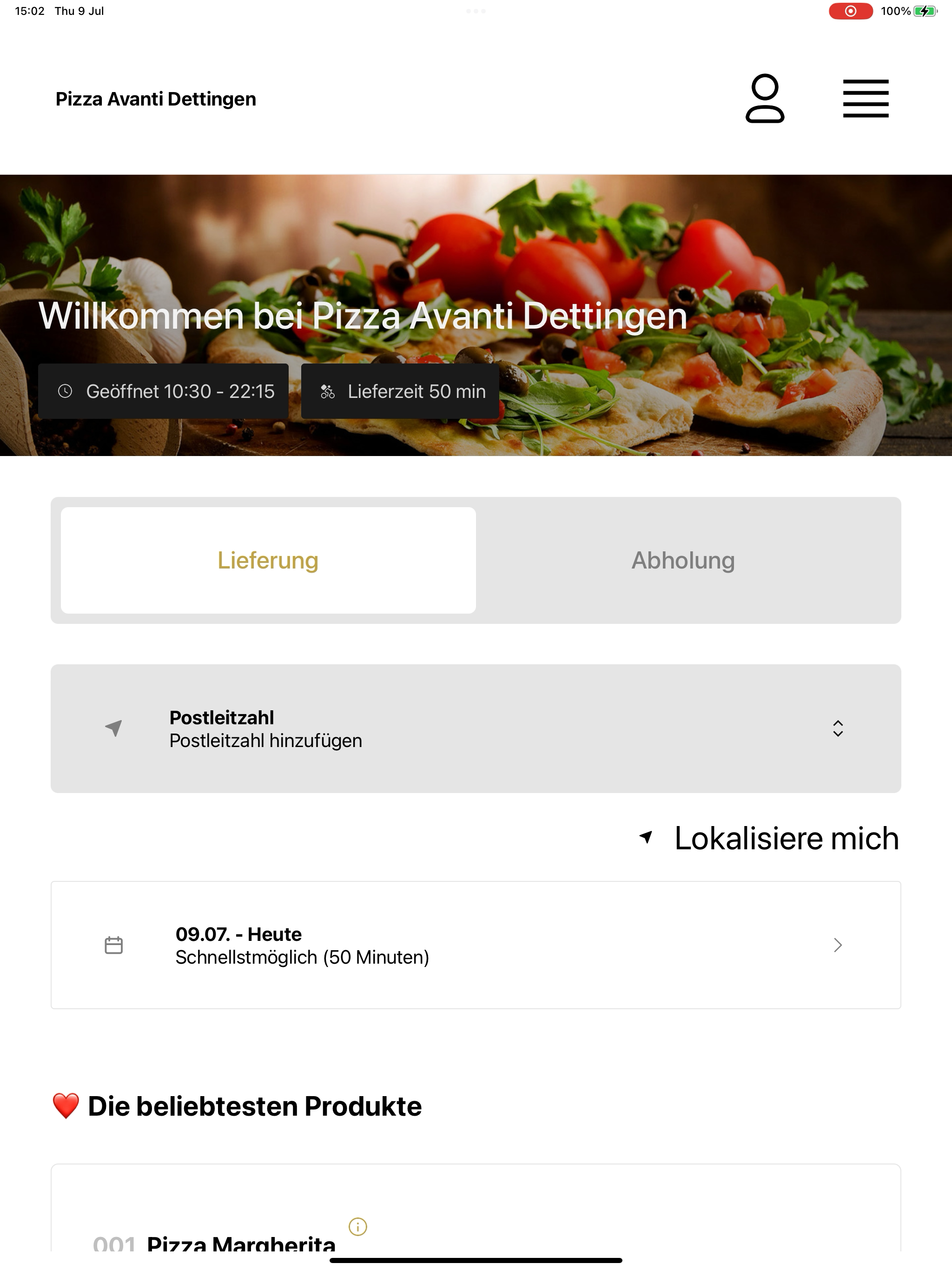 Pizza Avanti Dettingen screenshot 14