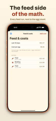 EggBasket: Chicken Egg Tracker Screenshot 5 of 5