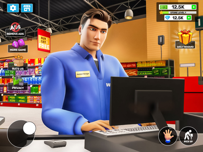 Supermart Store 3D Simulator