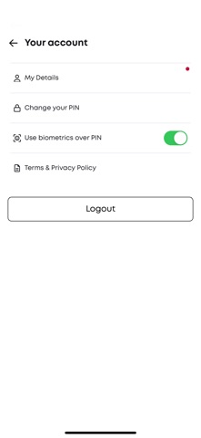 SelfiPay iPhone screenshot