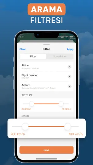Flight Radar: Canlı Uçak Takip iPhone Ekran Görüntüsü 7