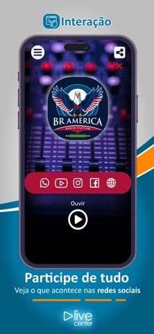 Rádio BR América screenshot