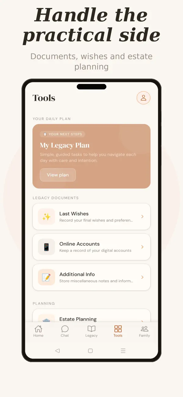 Screenshot #3 pour Better Legacy App