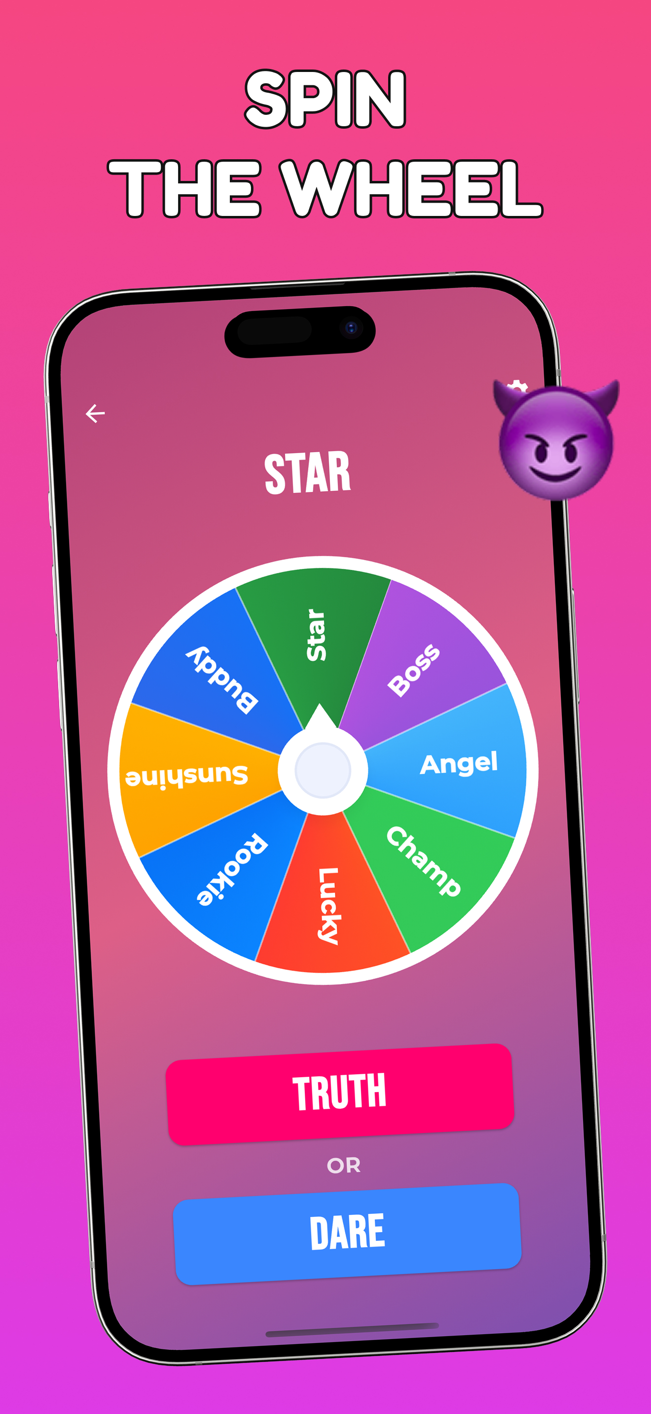 Truth or Dare – Party Game screenshot 2