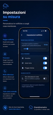 Grandinometro iPhone screenshot 2