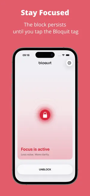 Bloquit: Block Distractions screenshot 3