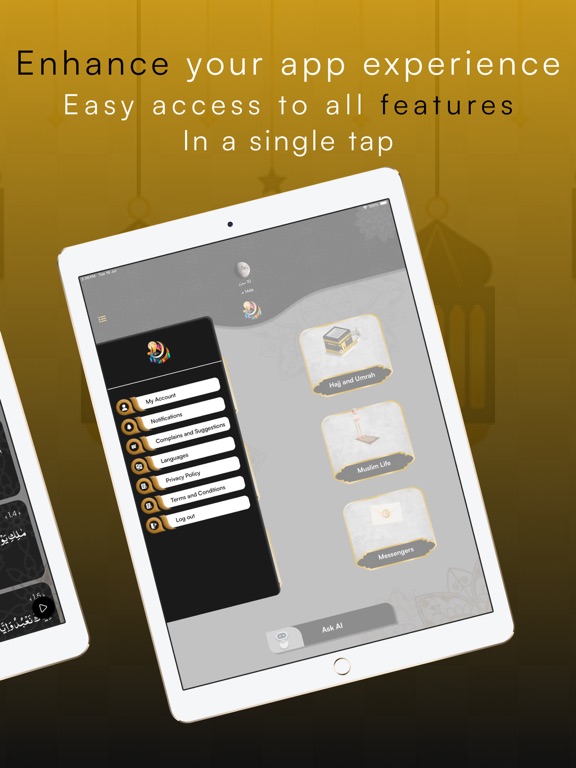 IslamGPT iPad screenshot 8 - Lifestyle app