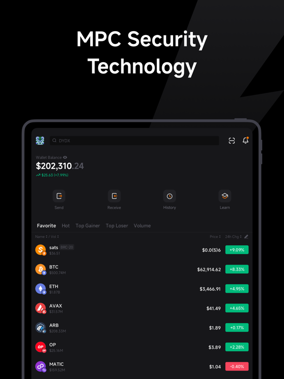App screenshot