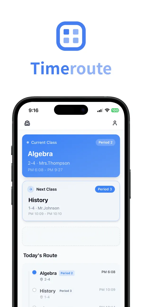 #1. Timeroute – Class, Clear (iOS) Bởi: juhyun lee