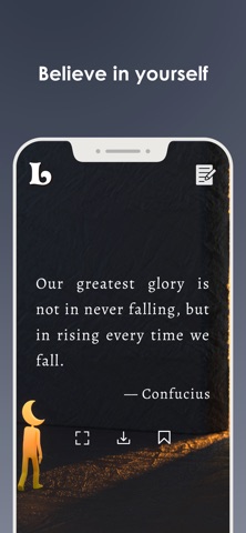 Luminora: Daily Calm Quotes Screenshot 9 of 10