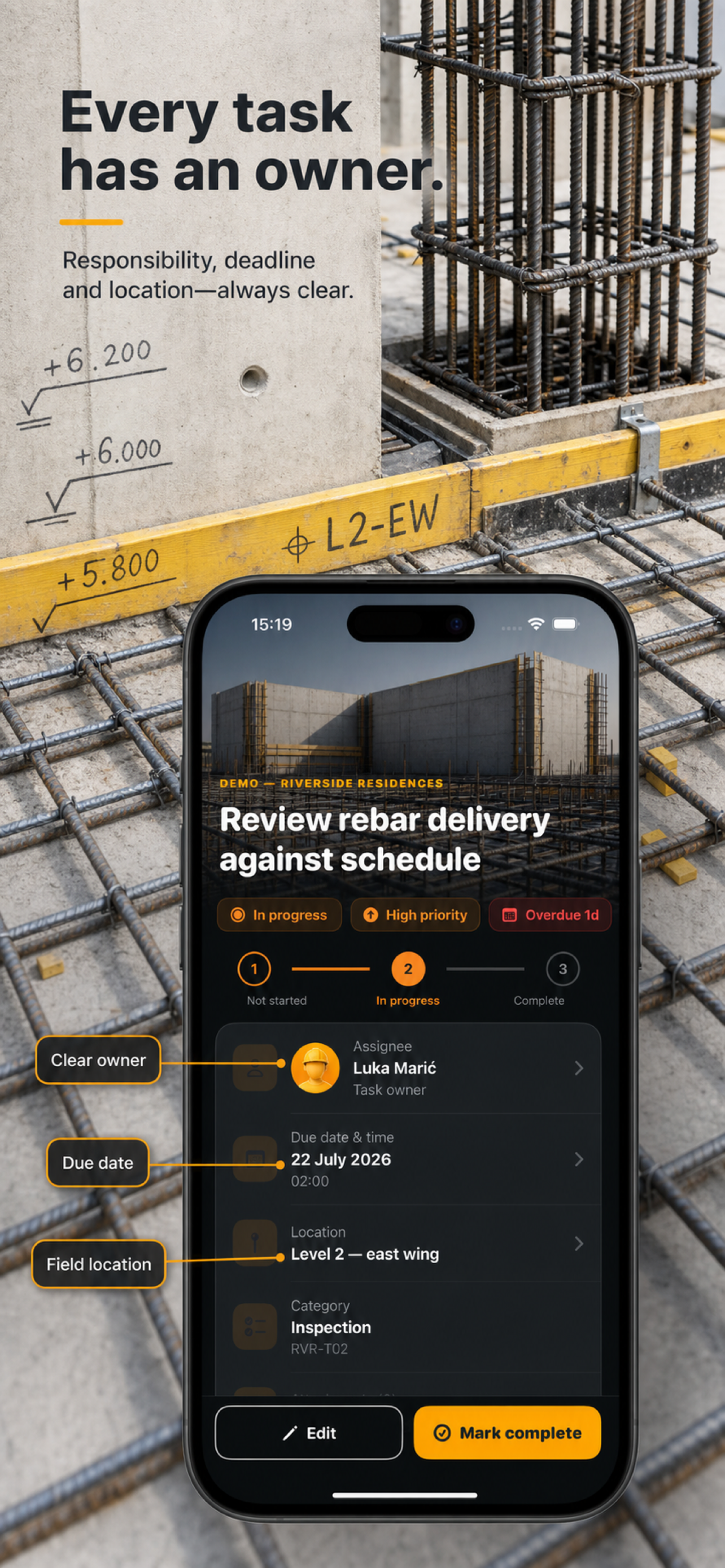 TerenIQ: Construction Manager screenshot 4