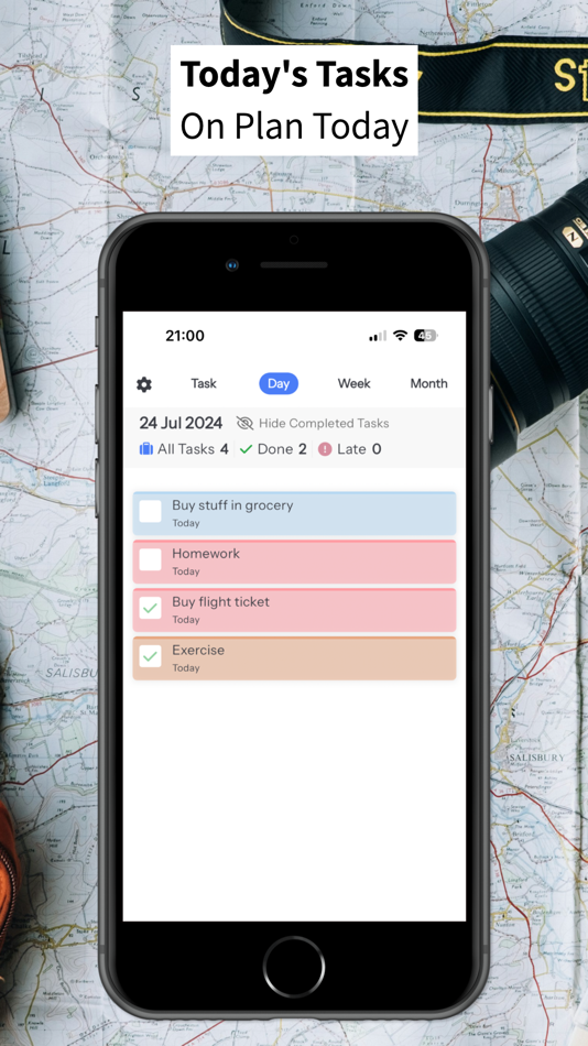#2. TaskTiny - Easy Task Planner (iOS) Podle: Chanin Nokpej