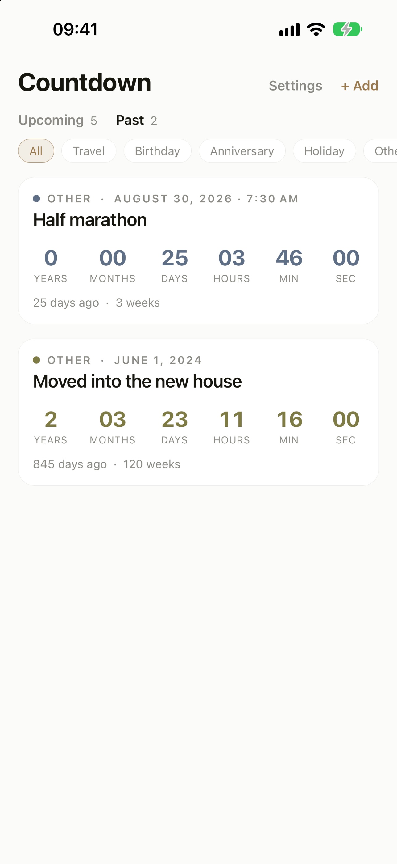 Screenshot 5 of Vitrine: Countdown