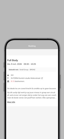 IN FORM Kontich screenshot