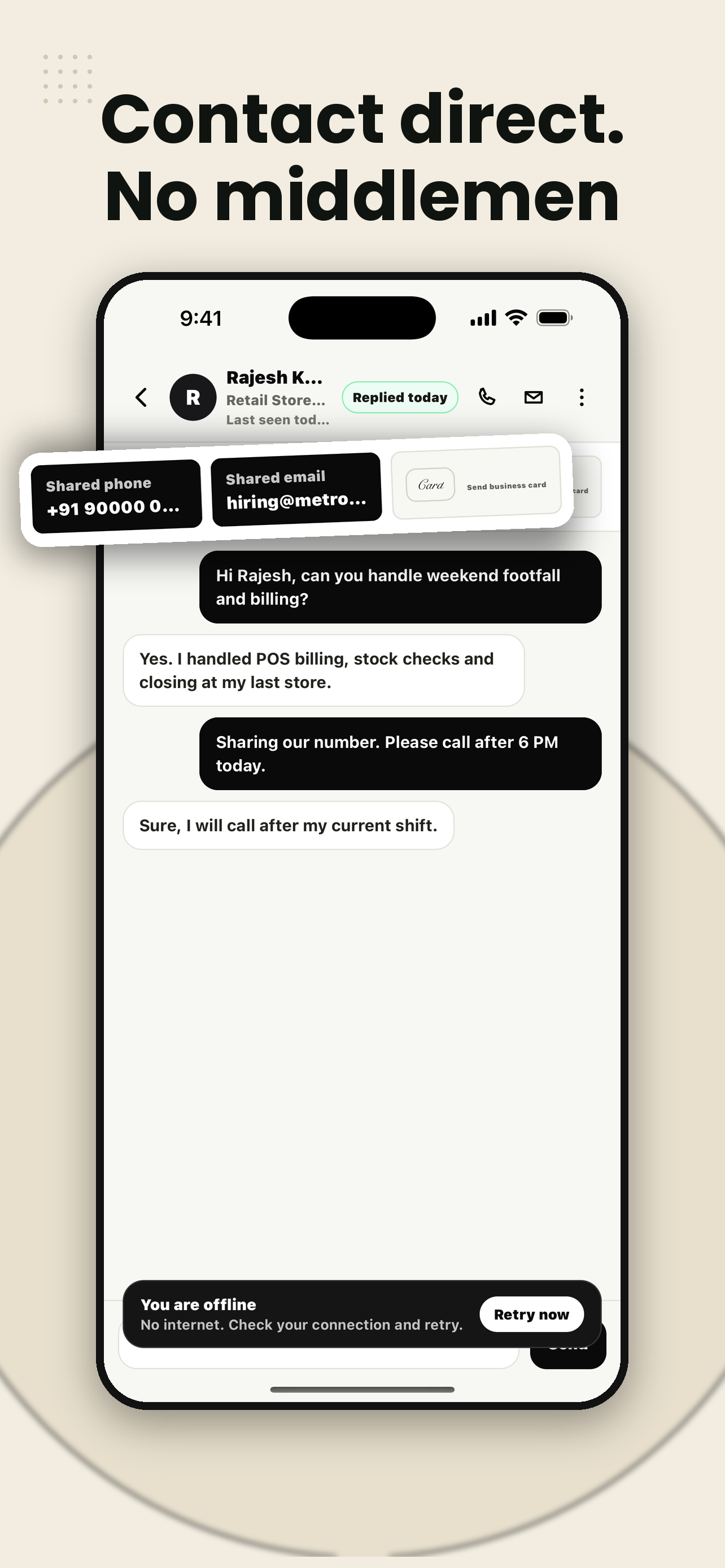 JobMoto: Hire in Minutes screenshot 4