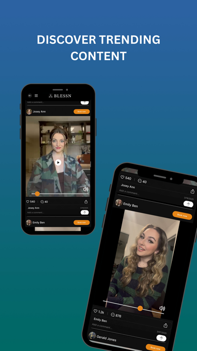 Blessn iPhone screenshot 2 - Social Networking app