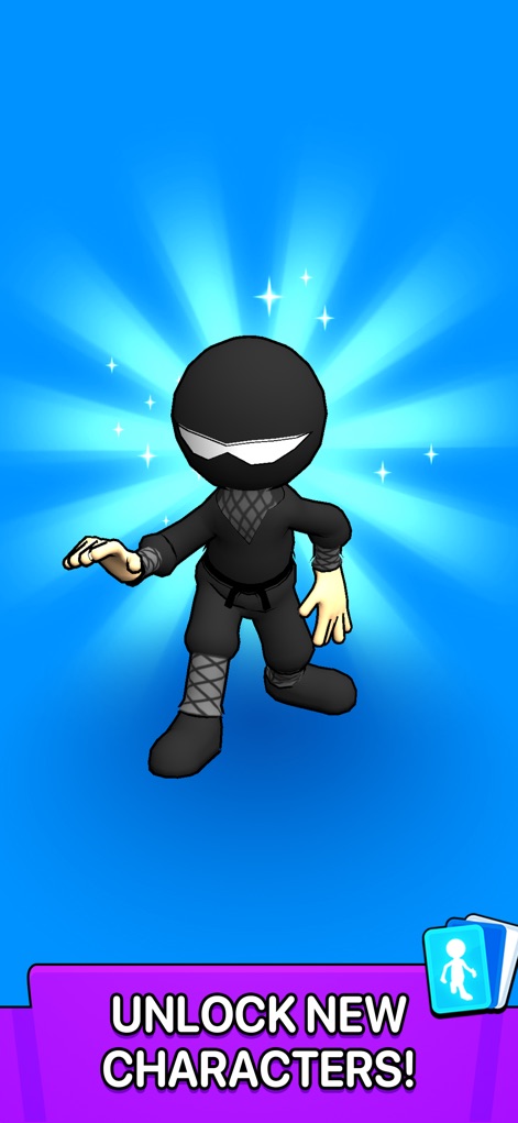 Paint the Flag - Users can see the exciting character unlock screen, featuring a new avatar and the clear prompt for further customization.