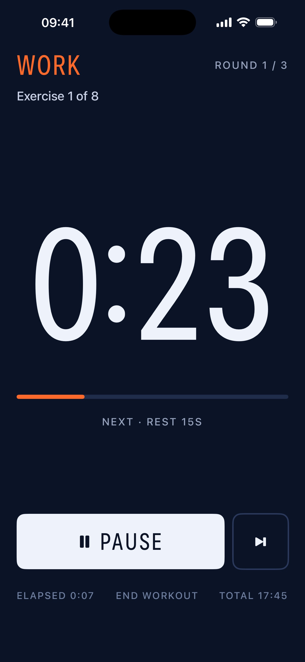 Screenshot 4 of SetLoop: Interval Timer