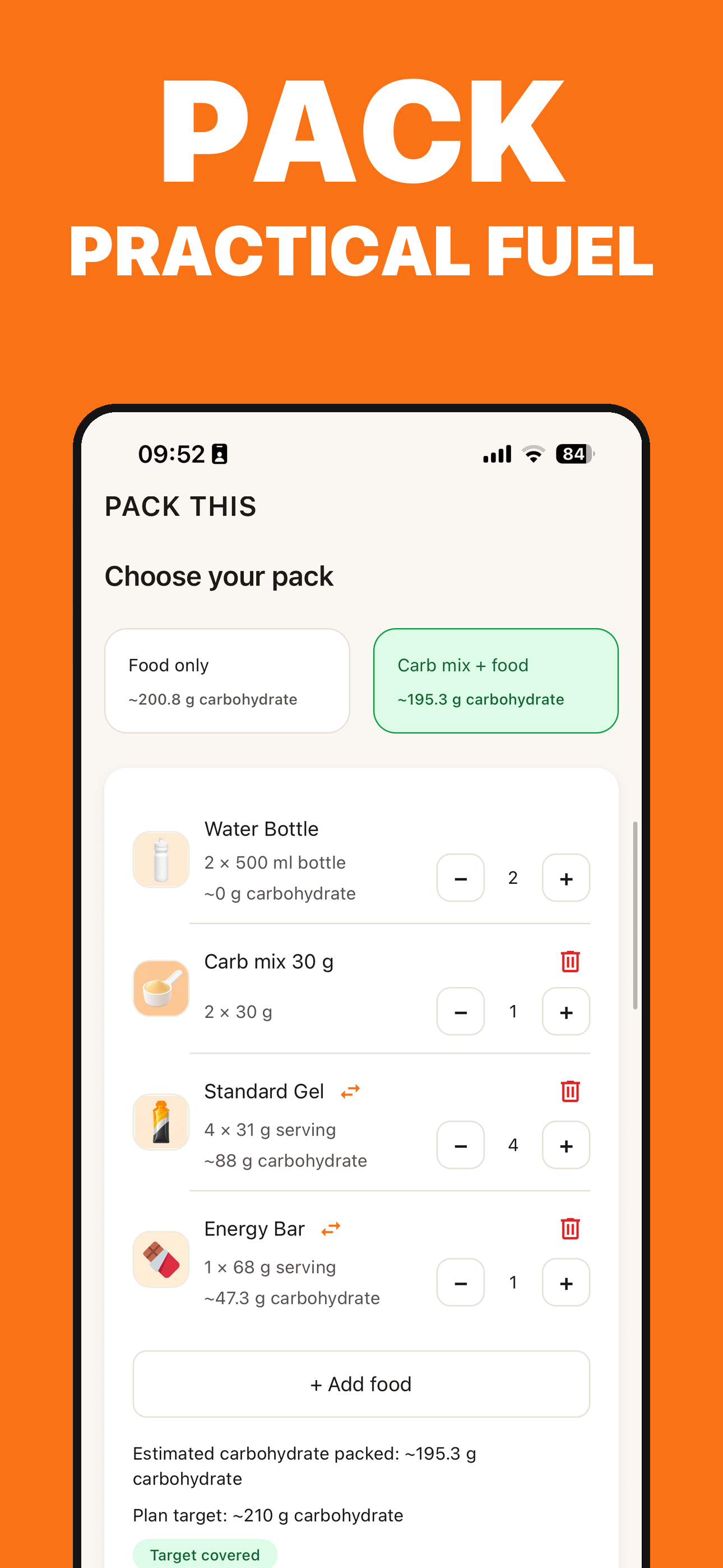 Cycling Fuel: Ride Nutrition screenshot 2