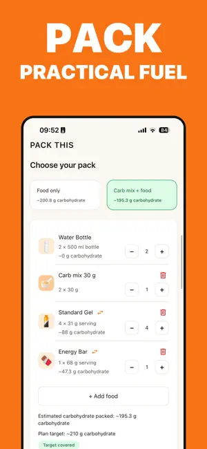 Cycling Fuel: Ride Nutrition screenshot 2