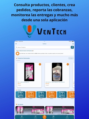 VenTech iPad screenshot