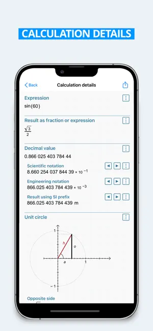 HiPER Scientific Calculator iPhone screenshot 5