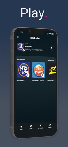 HIS Radio iPhone screenshot