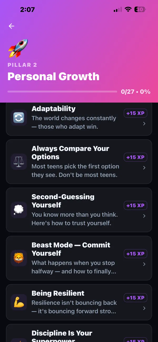 Screenshot #2 pour The Reset Playbook