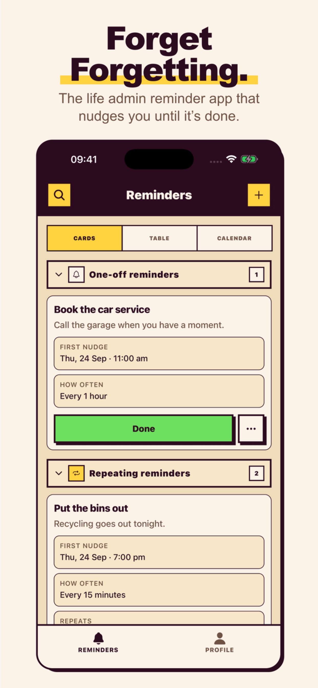 Screenshot 1 of Spicy Brain: ADHD Reminders