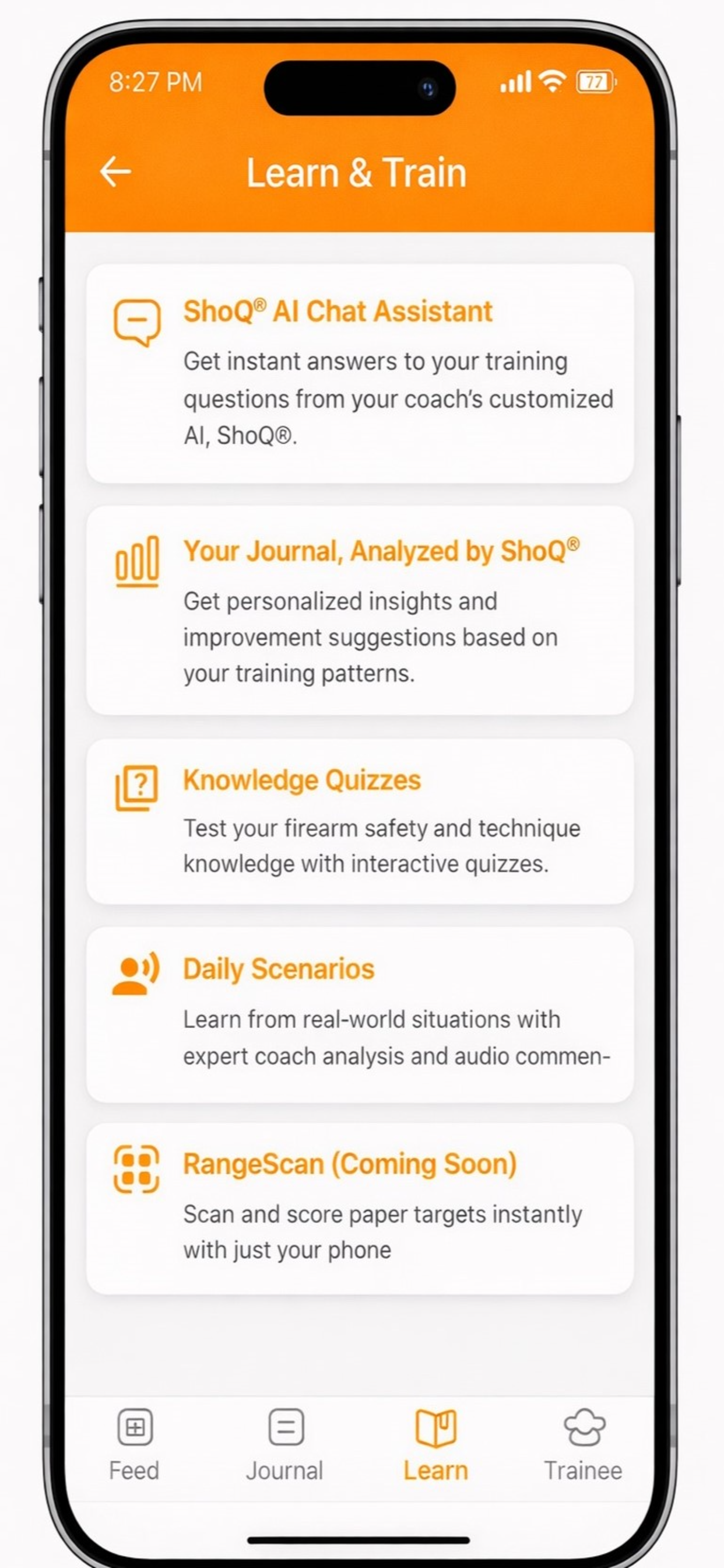 ShoQ® ZR: Firearm Training Hub screenshot 5