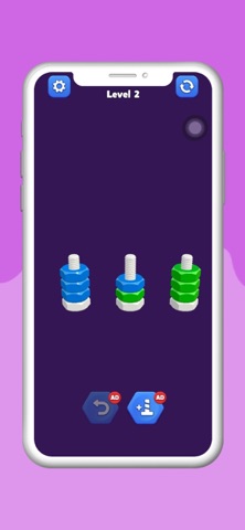 Nut & Boltz: Color Sort 3D Screenshot 7 of 10