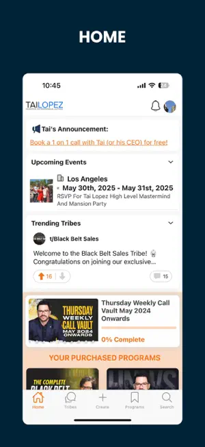 Tai Lopez Official App screenshot 2