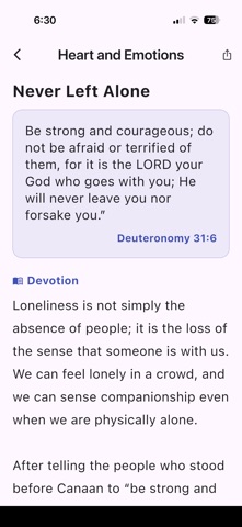 Grace Bible: Daily Devotions Screenshot 6 of 10