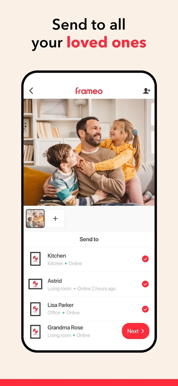 Screenshot #3 pour Frameo