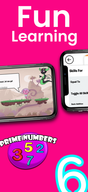‎Monster Math : Kids Fun Games Screenshot