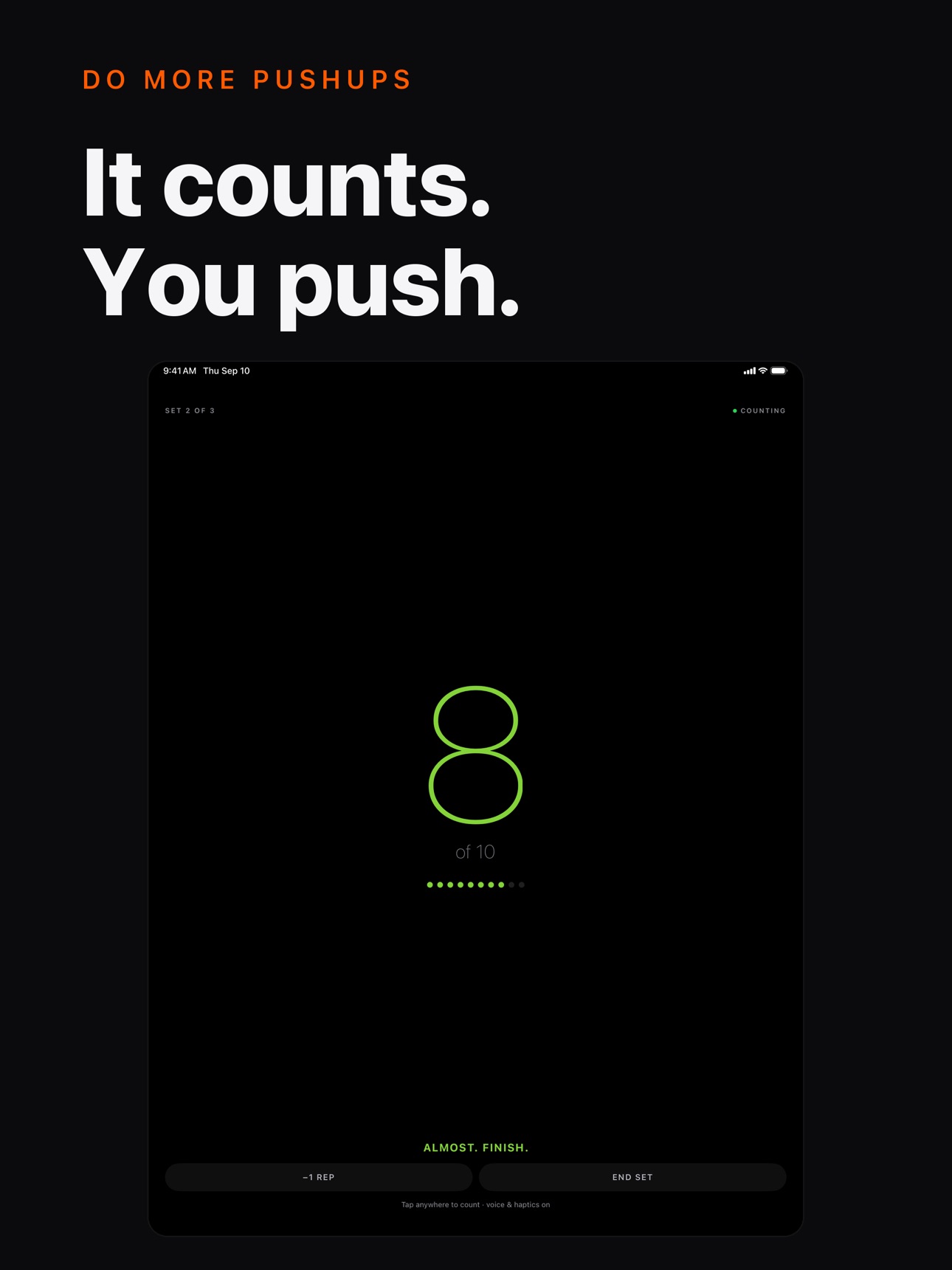 Screenshot 7 of Pushups - Do More Pushups