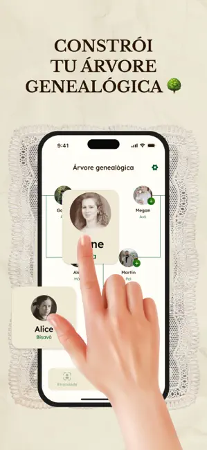 Árvore Genealógica & Herança iPhone screenshot 3