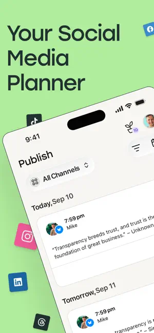 Buffer: Plan & Schedule Posts screenshot 1