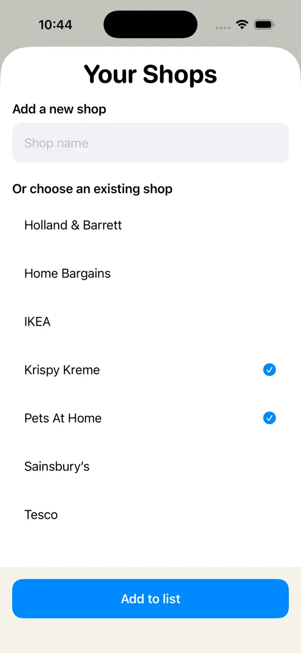 Screenshot #2 pour Shopping By Shop