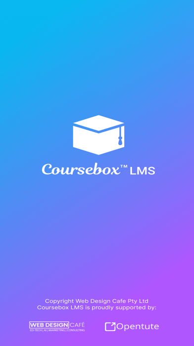 Screenshot 1 of Coursebox LMS App
